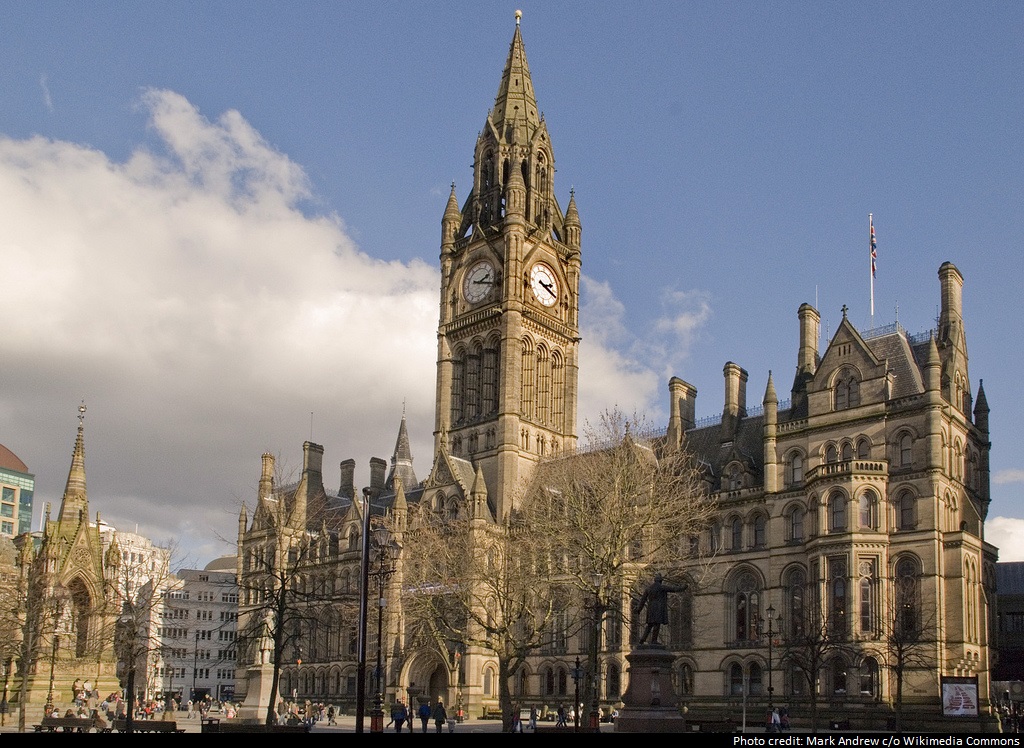 Manchester town hall Manchester town hall